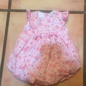 Newborn girls romper